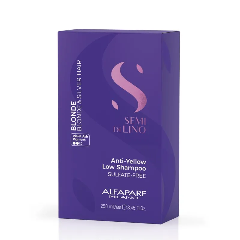 Alfaparf Semi Di Lino Blonde Anti-Yellow Low Shampoo