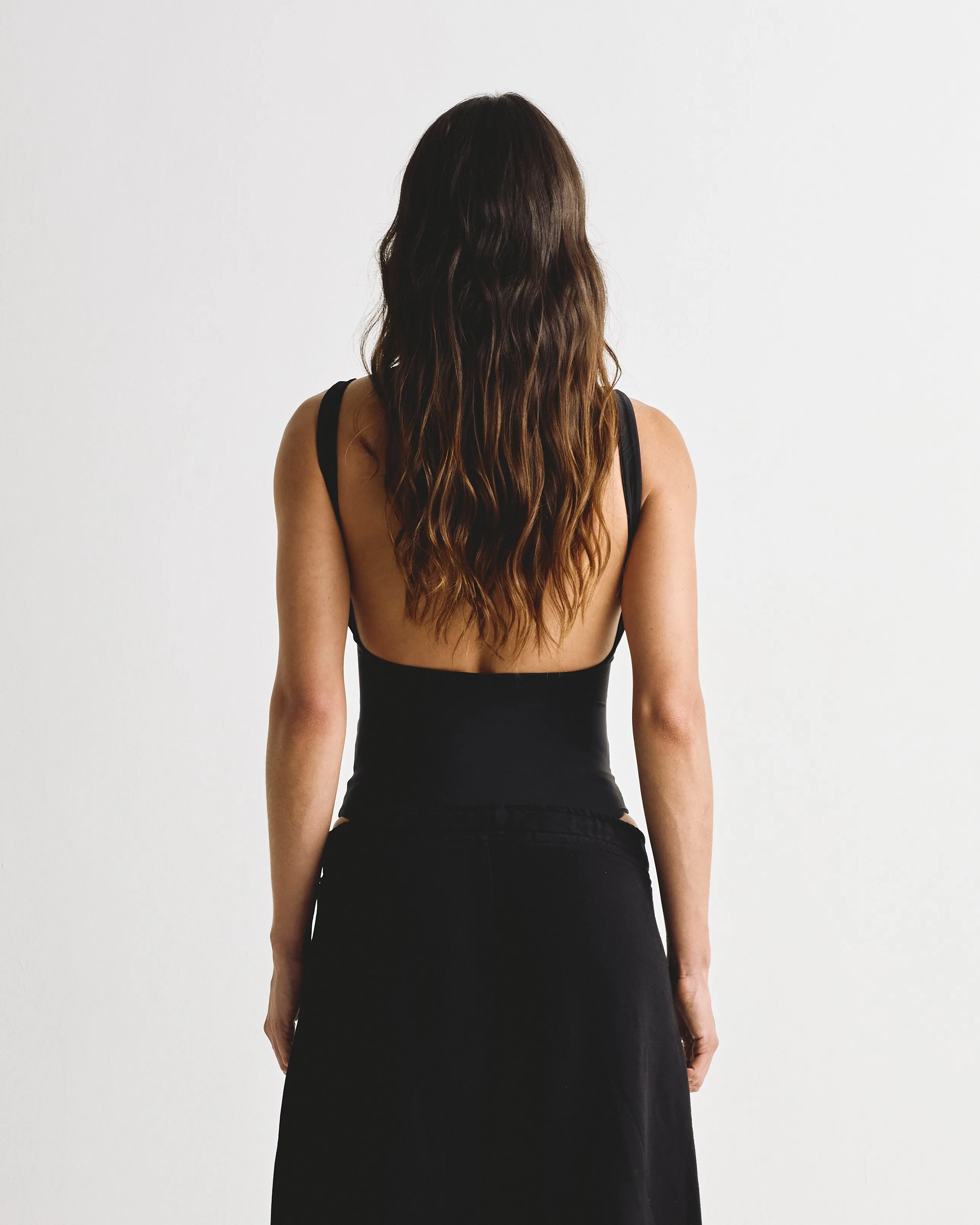 Basics Neckline Body Black