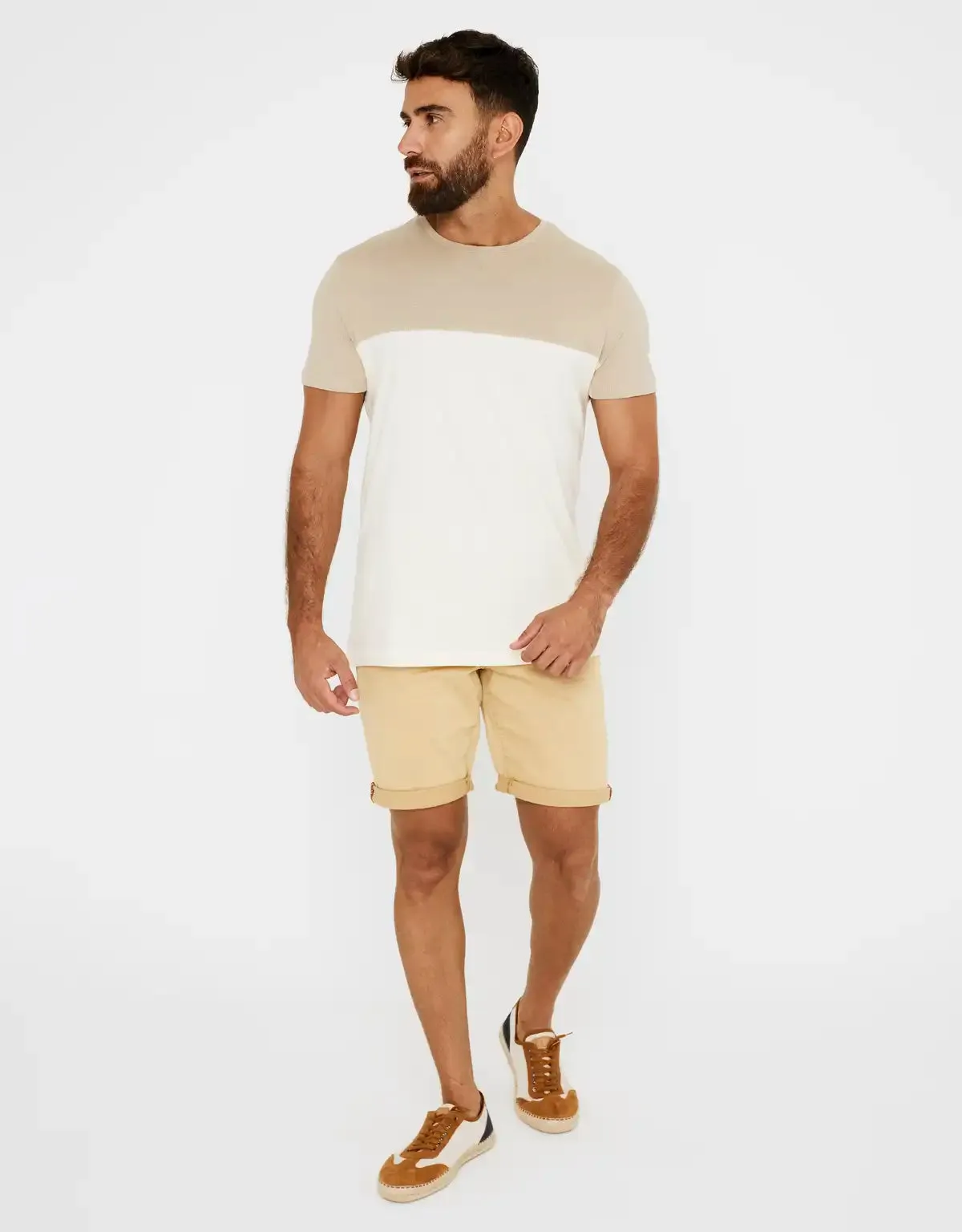 Bermuda Denim Camel - Palm Beach