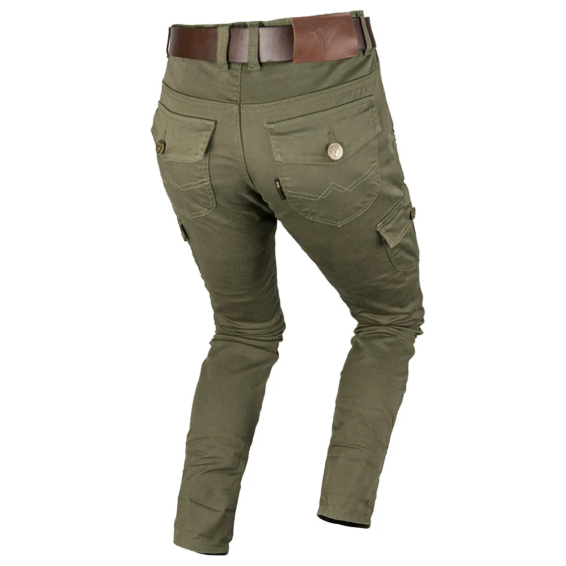 ByCity Unisex Mixed II Slim Cargo Pants - Green