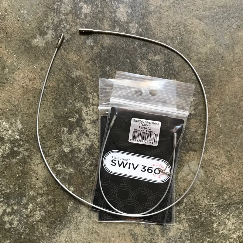 Chiaogoo SWIV 360 silver cables