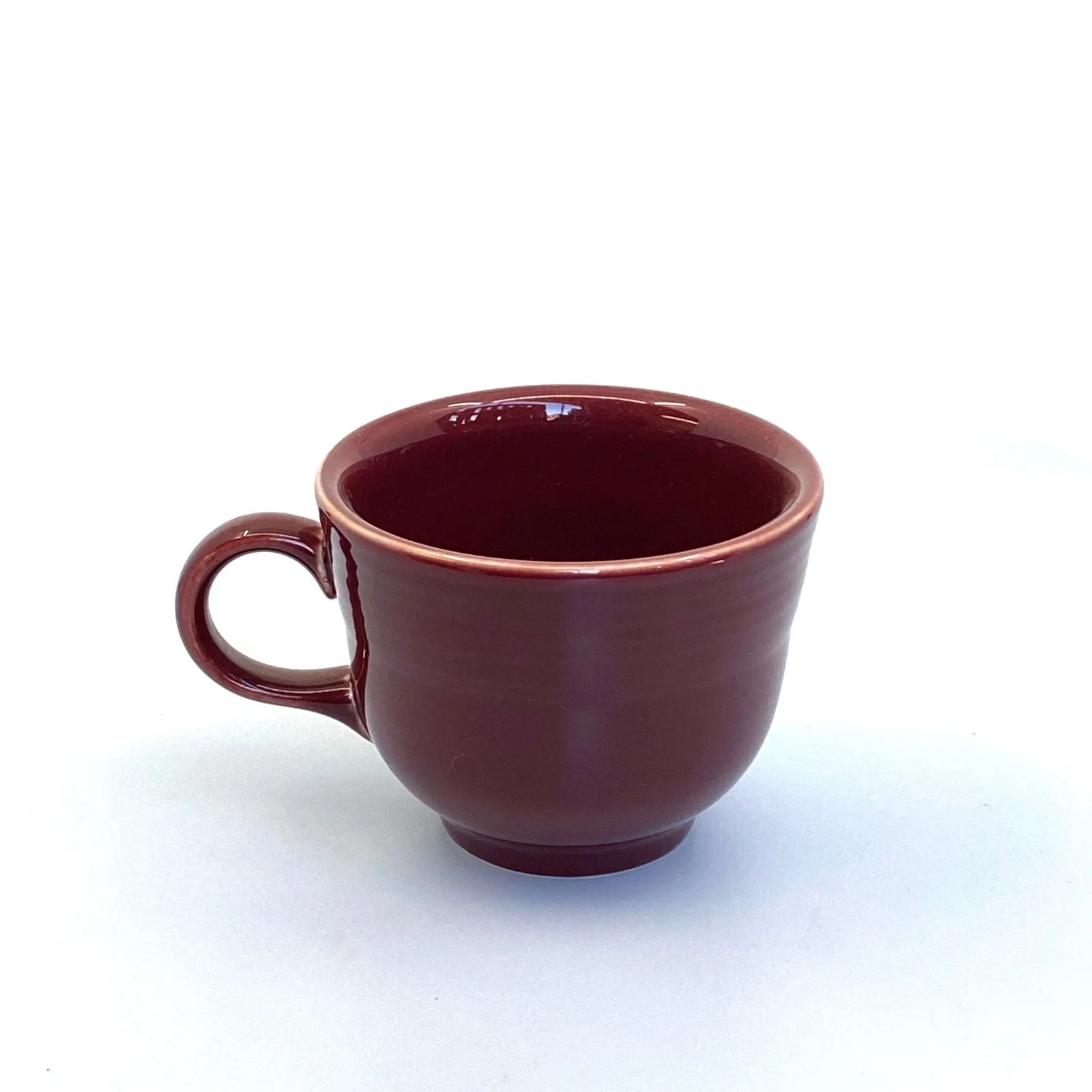 Fiesta Cinnabar Brown Replacement Tea Coffee Cup 7.75 Fl Oz Homer Laughlin Co USA.