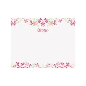 Floral Fiesta Personalized Stationery