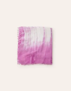 Foulard estuctura rombo tie dye