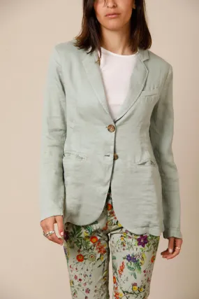 Helena blazer da donna in lino e viscosa