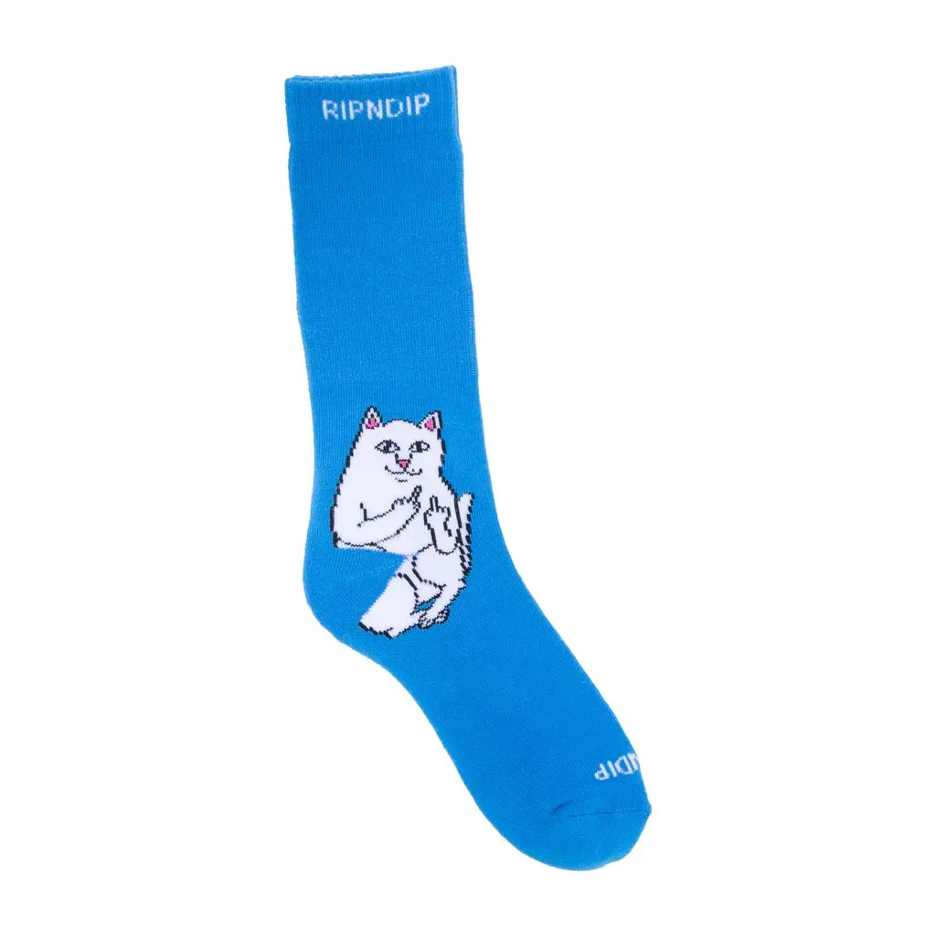 Lord Nermal Socks (Cobalt Blue)