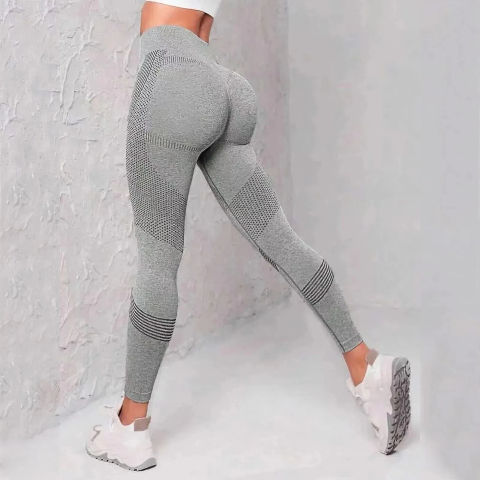 Push Up Sports Pants Legging Female pantalones Fitness Solid High Waist Sexy Elastic Workout Tights Comfortable Leggings Women