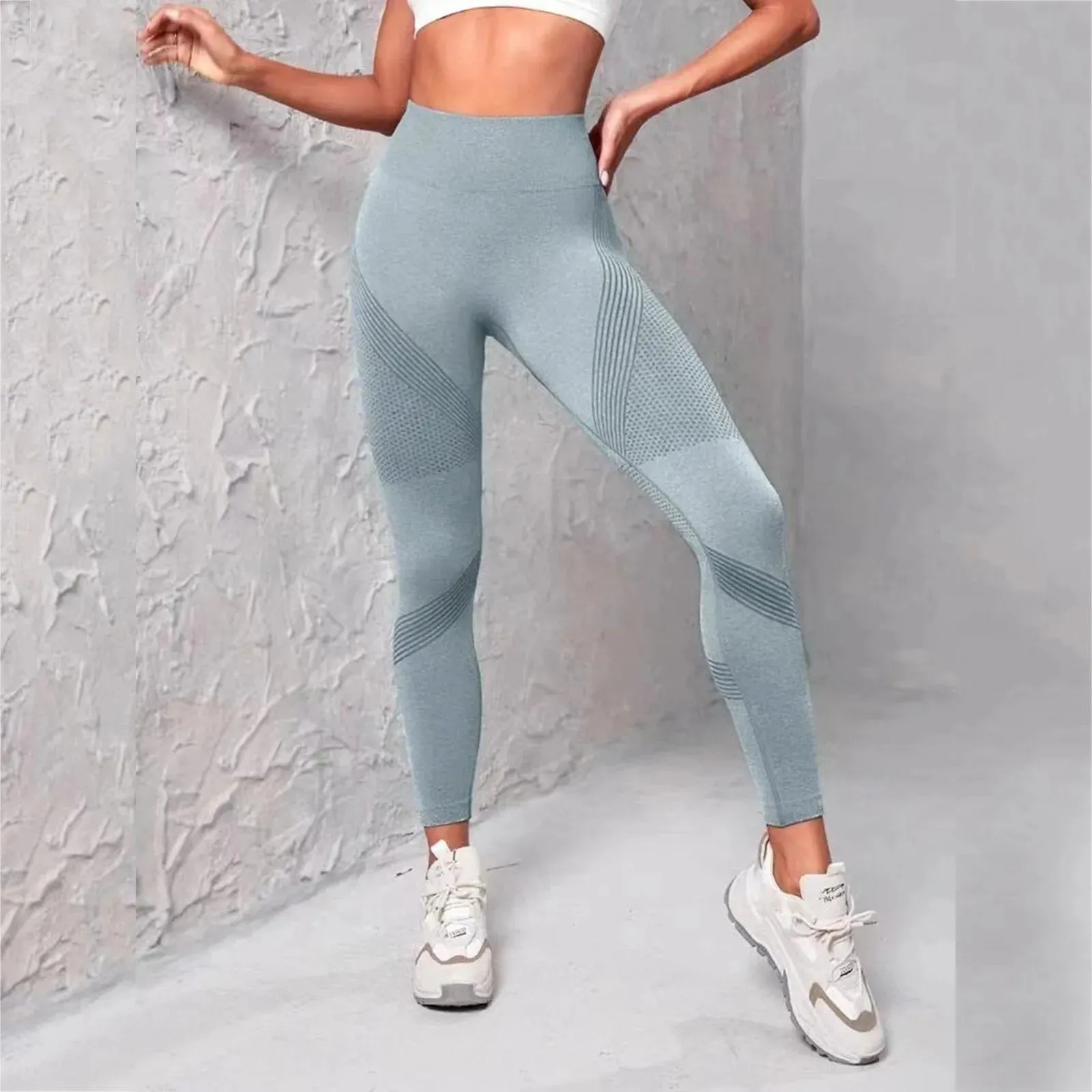 Push Up Sports Pants Legging Female pantalones Fitness Solid High Waist Sexy Elastic Workout Tights Comfortable Leggings Women