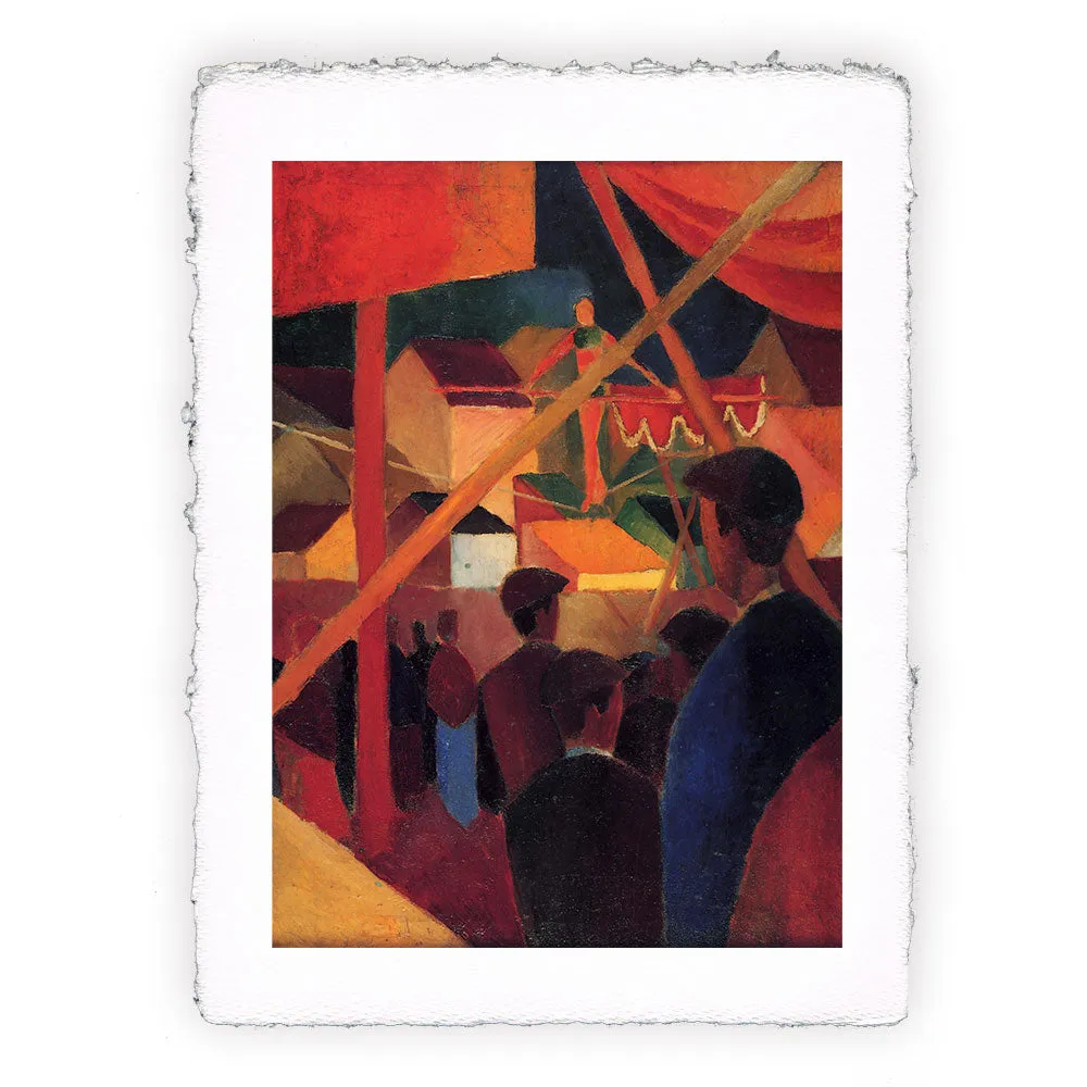 Stampa di August Macke - Funambolo