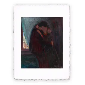 Stampa di Edvard Munch - Bacio -