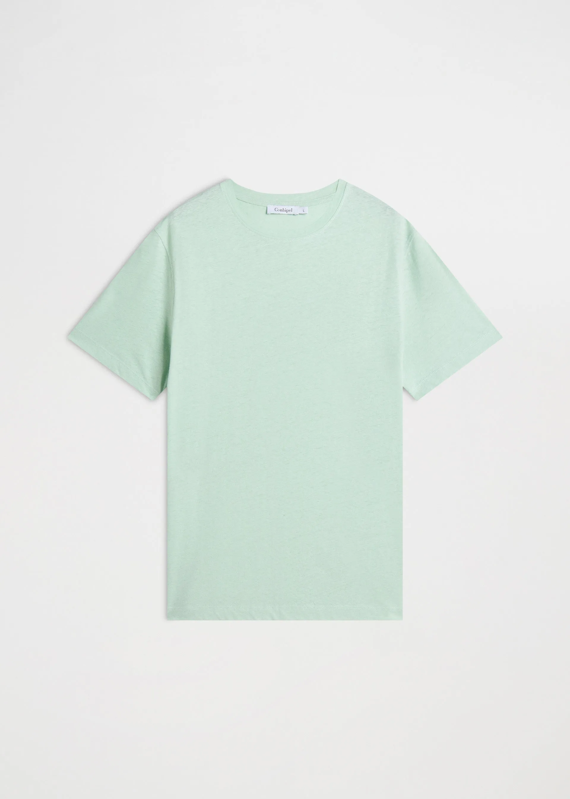 T shirt basic in lino