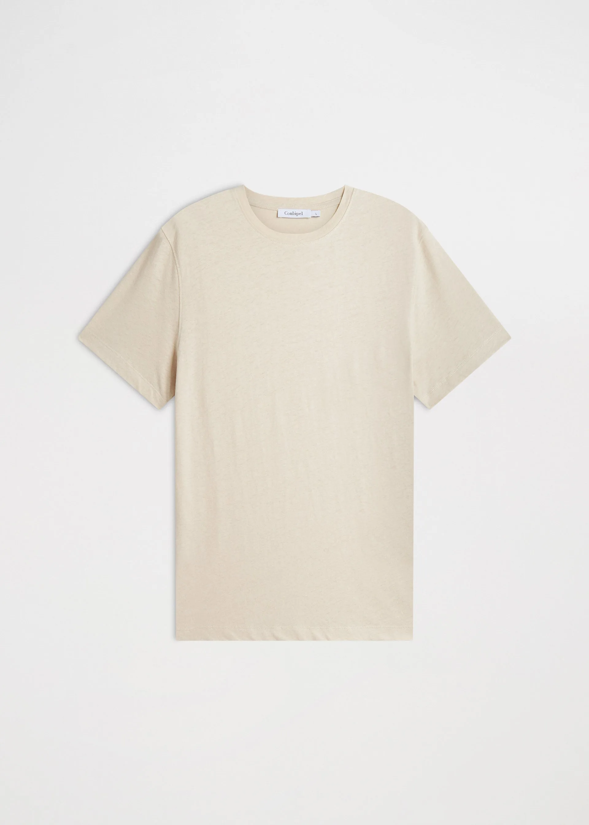 T shirt basic in lino