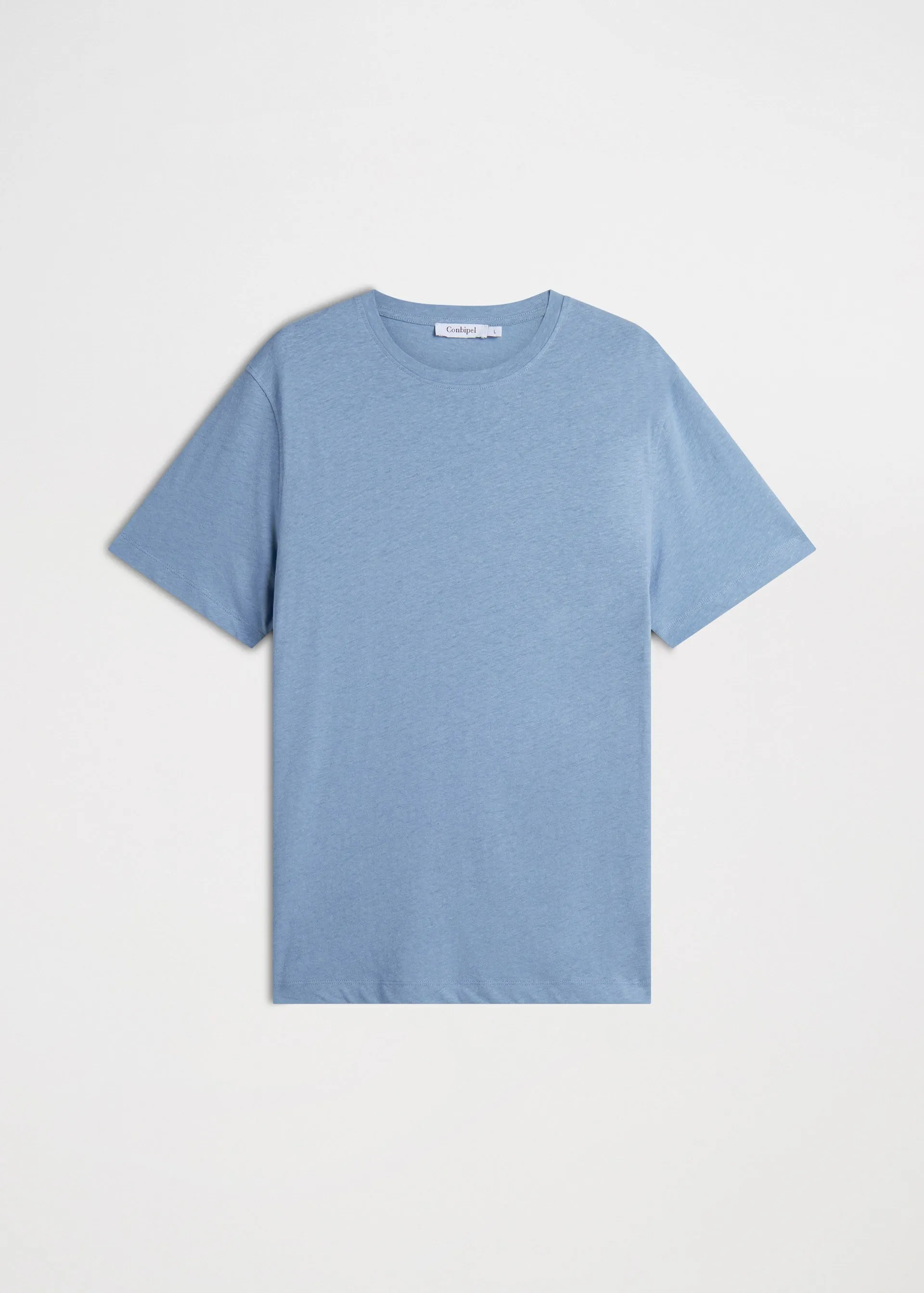 T shirt basic in lino